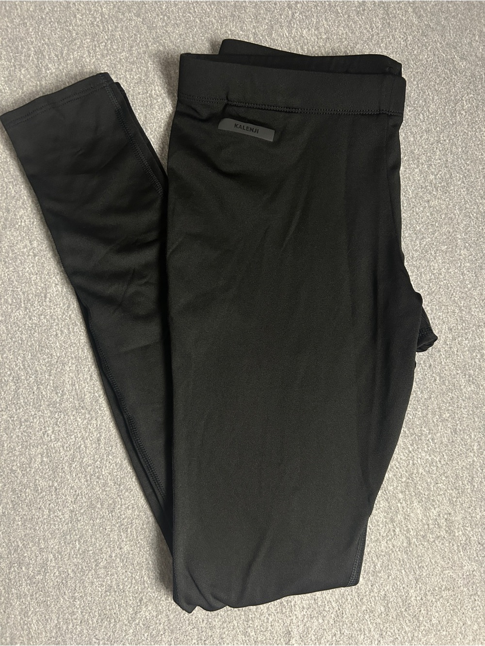 Decathlon Kalenji Men’s Black Performance tights size L